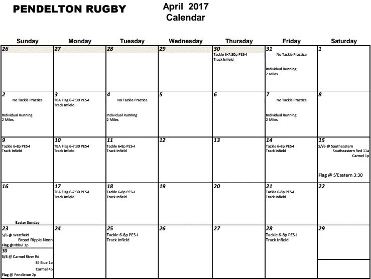 The new calendar is out!