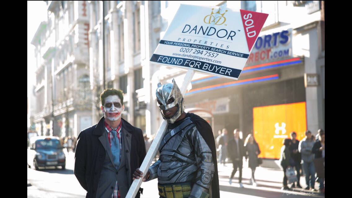 This is the winning picture chosen by the children from Nightingale Primary school of Dandor Properties, Batman &amp; The Joker! Great choice!