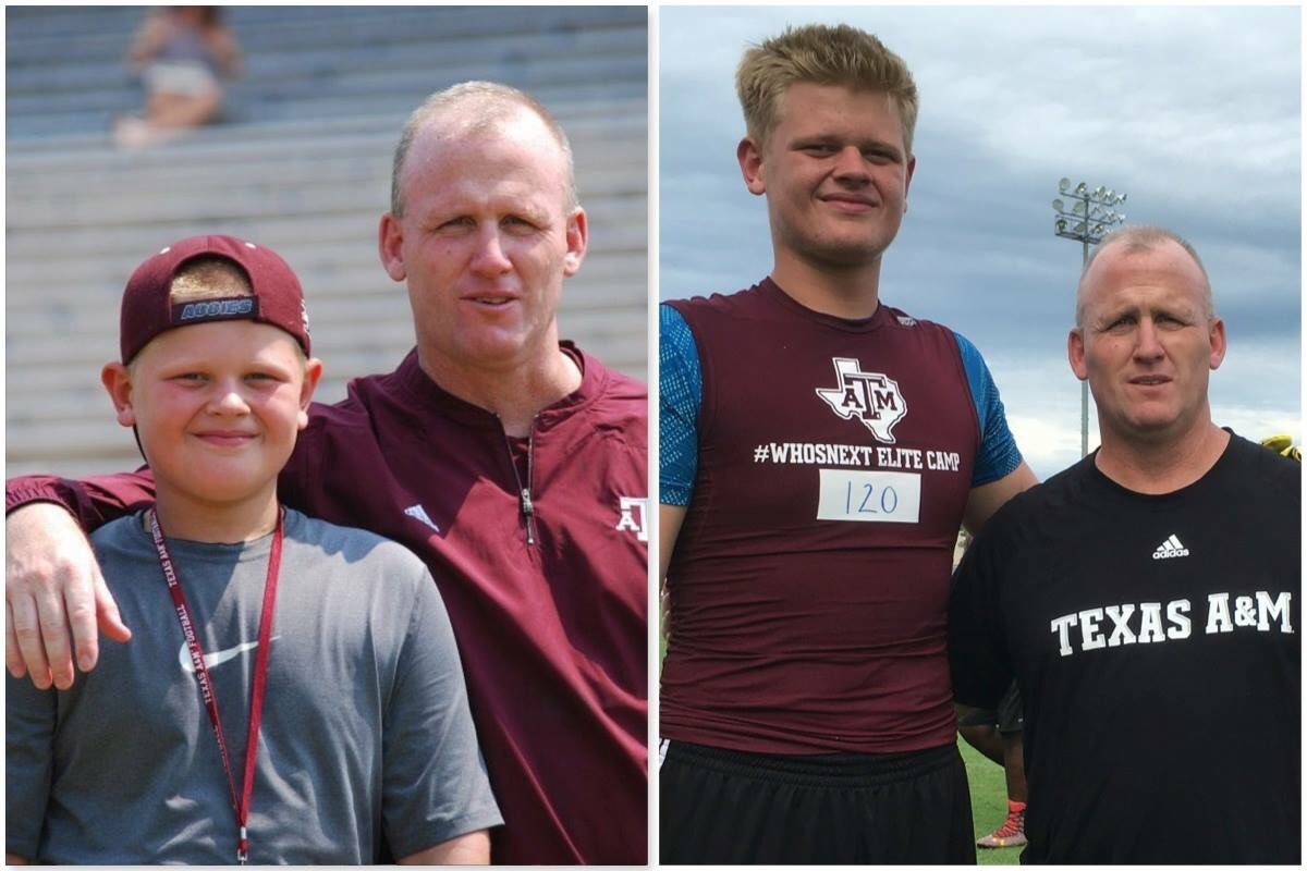HaydenConner's tweet photo. Honored to make the @TA_Recruiting 2021 recruiting list with 8 of my brothers! Can't wait to get back to A&amp;M and work with @jimturner_tamu https://t.co/wYmAK15fC4