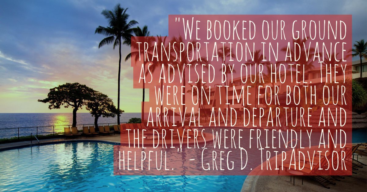 Another great review on TripAdvisor! Mahalo Greg D.! Making it easy to #RideSpeedi !!! #Hawaii #Airport #Transportation #Hotel #Shuttle