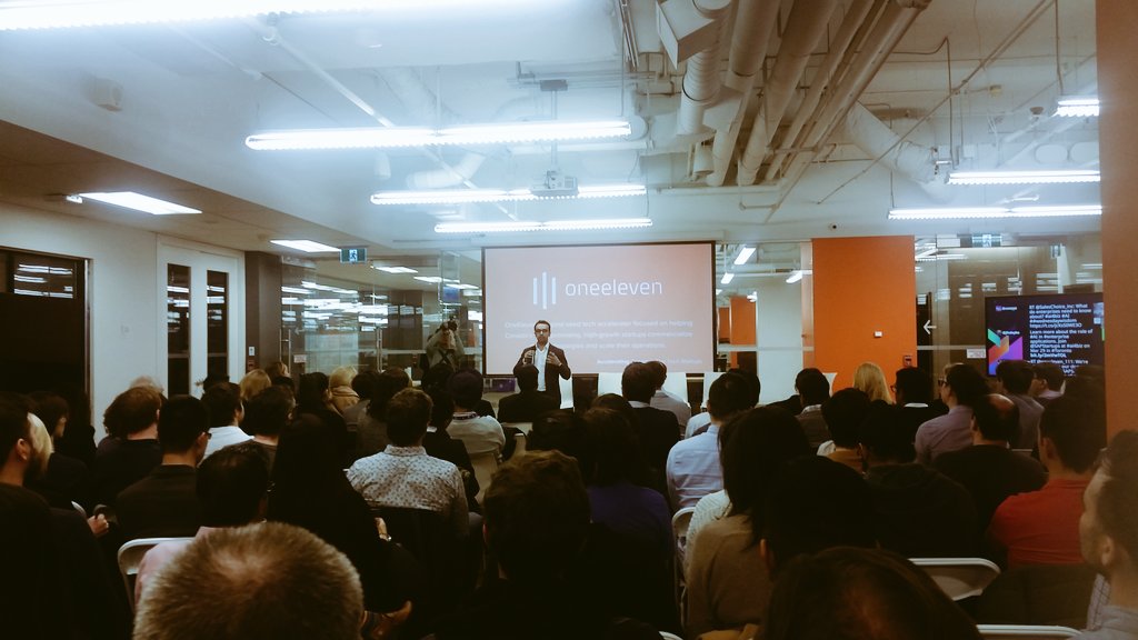 itsfarwa's tweet image. The new @oneeleven_111 Canada&apos;s largest innovation hub from 15 k sq ft to 250 k. Says a lot about the Cdn Tech ecosystem #ai4biz