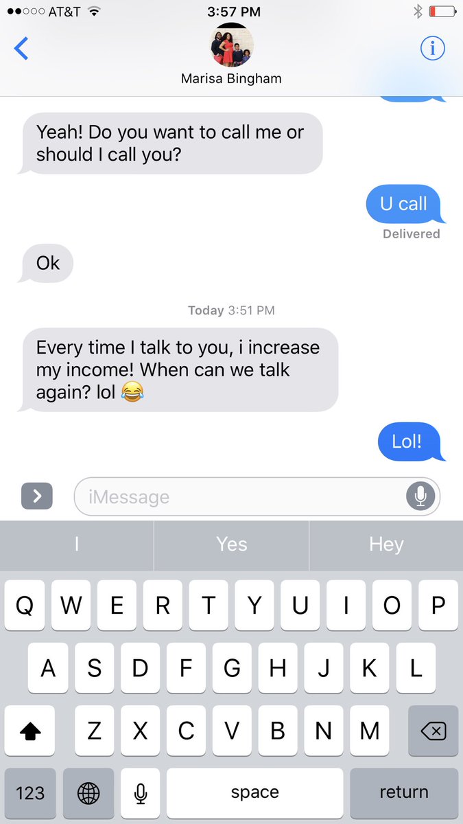 sejgala's tweet photo. How cool is it to get a text like this? Power of mentorship. Power of partnership @marisabingham https://t.co/ukUwdPjIxq