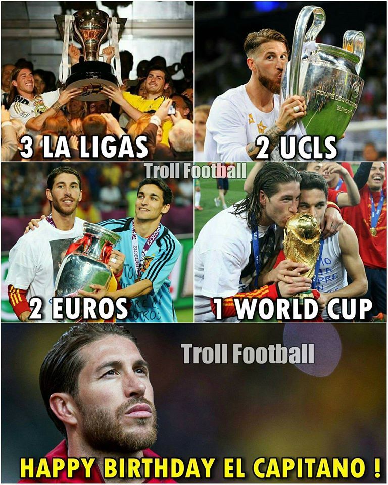 Happy Birthday to The Heartbeat of Real Madrid, one and only Mr.92:48  Sergio Ramos 