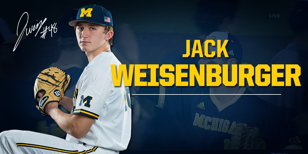 T9 | RHP Jack Weisenburger will come in to pitch for Michigan in the 9th!

U-M leads 13-4. #GoBlue