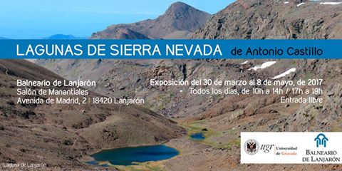 <a href="/BalneaLanjaron/">Balneario_deLanjarón</a> acoge las fotografías 'Lagunas de #SierraNevada',del libro de Antonio Castillo: bit.ly/2ojAw1S
¡Muy recomendable!