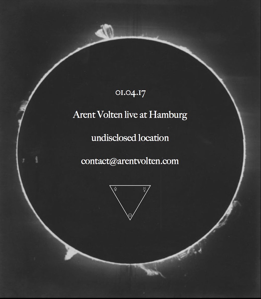 arentvolten's tweet photo. 01.04.17 Arent Volten @ Hamburg / contact@arentvolten.com.. https://t.co/lPpozybEOc