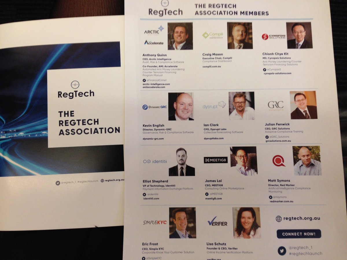 RegTech Association tweet media