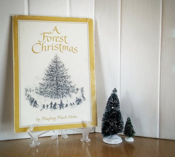 Abatevintage's tweet photo. A Forest Christmas Holm First Edition Hardback by AbateVintage https://t.co/ZatKLvLbel #abatevintage.com#abatevintage.etsy.com https://t.co/el5mGCTK4A