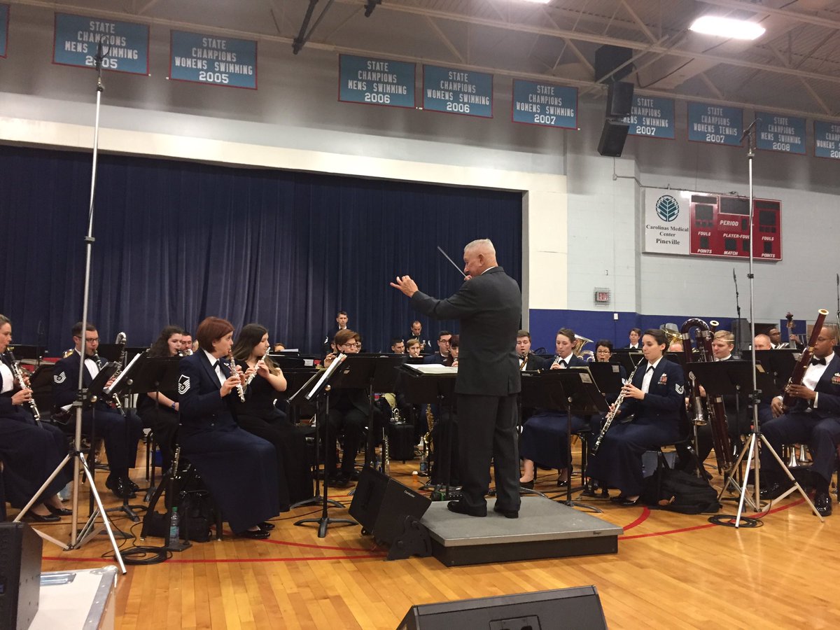 A huge thank you to the <a href="/USAFBand/">The USAF Band</a> for sharing their gifts with the Charlotte community. We can't wait until next time!