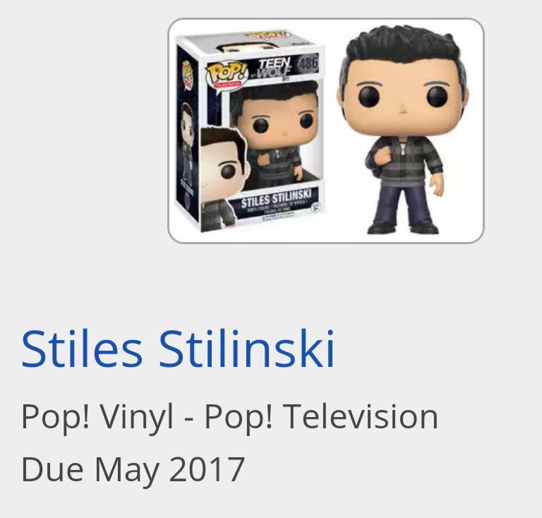 afrikansk hit Sanselig Dylan O'Brien Army Asia on Twitter: "This May, get your very own Stiles  Stilinski vinyl collectible from funko POP! 😊 #TeenWolf  https://t.co/qgEhcY4gUR" / Twitter