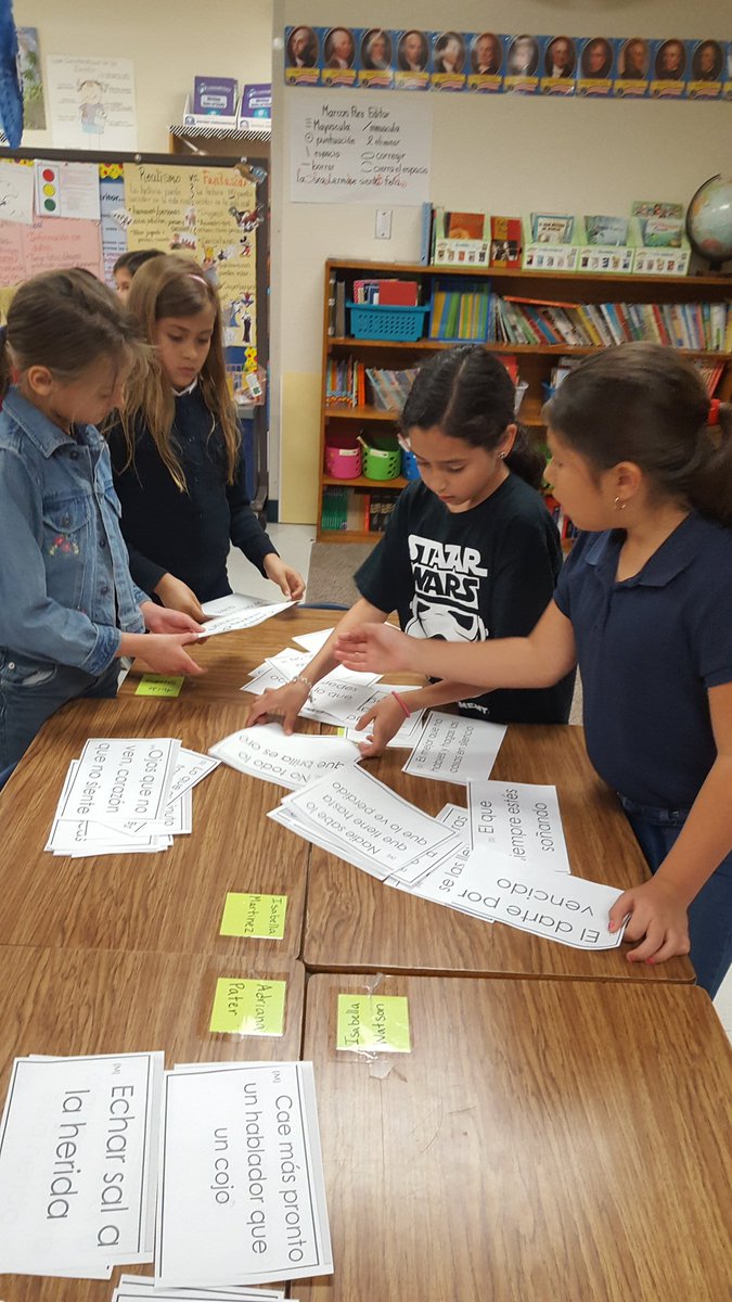 ElizabethLerma7's tweet photo. @NISDEsparza, #thirdgraders were challenged to interpret figurative language #idioms!! https://t.co/n7gjrzS8uE