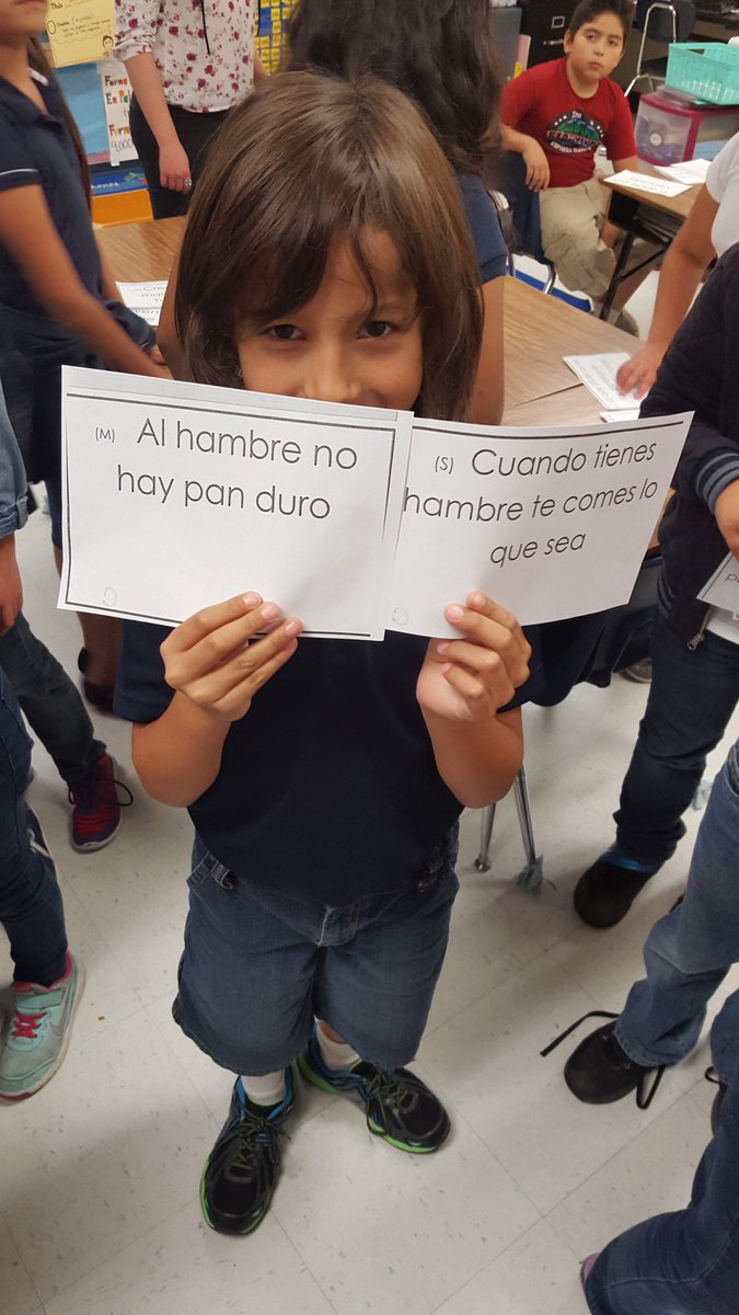ElizabethLerma7's tweet photo. @NISDEsparza, #thirdgraders were challenged to interpret figurative language #idioms!! https://t.co/n7gjrzS8uE