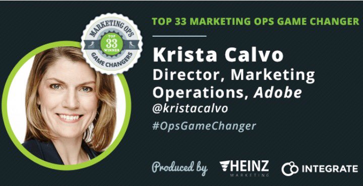 jill_rowley's tweet photo. Hi @kristacalvo #OpsGameChanger I'd love to talk with you about a #MarketingOps speaking opportunity. Please DM me. https://t.co/2D52daJPBO