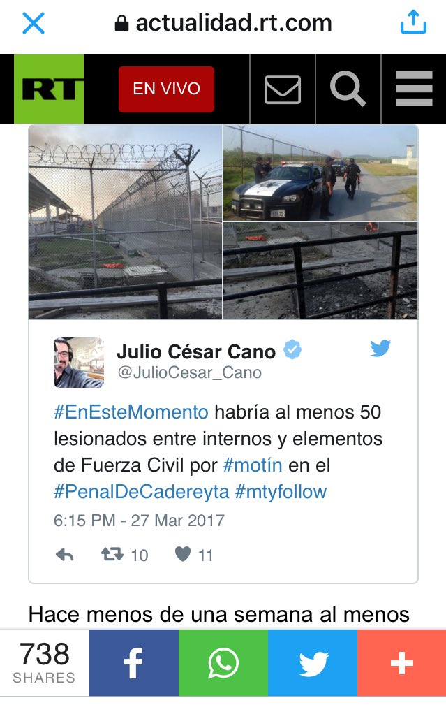 JulioCesar_Cano's tweet photo. Gracias @ActualidadRT 🙏🏼 https://t.co/j7LZsKl6CV