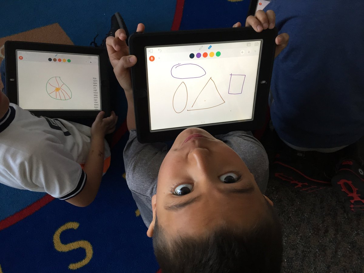 JessDworkin's tweet photo. Kindergarteners loved practicing their math skills on our new ipads! #svebearstrong #one2world #ssdedu https://t.co/dKfSyYdhHN