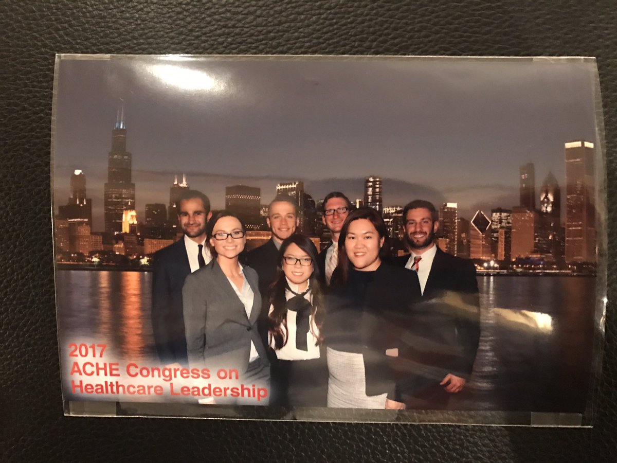 ddek1's tweet photo. Thanks @ACHEConnect for the photo op! #ACHE2017 #UNFMHA https://t.co/PgrhXLMOno