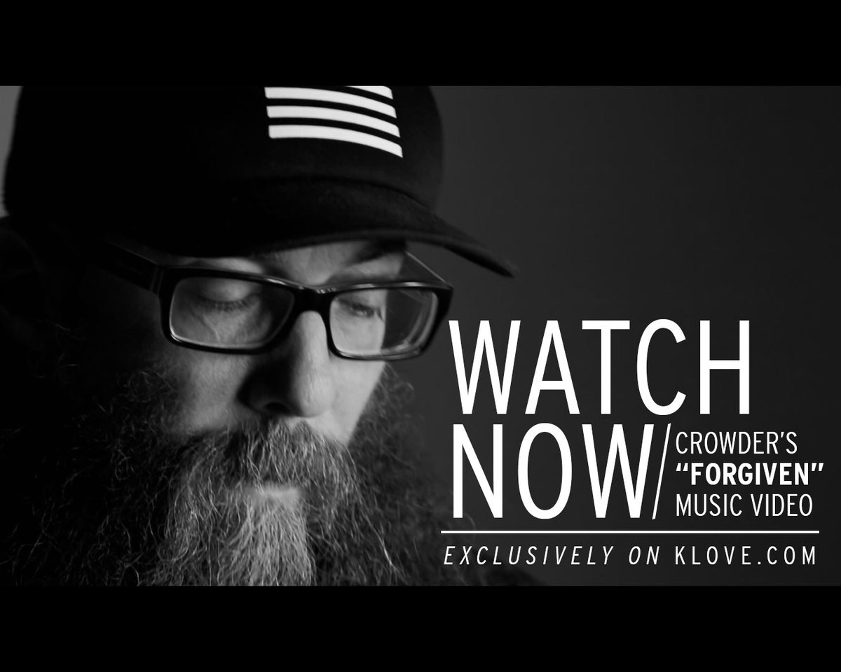 KLOVERadio's tweet photo. "Say goodbye to every sin, you are forgiven!" -@CrowderMusic. Watch: https://t.co/AFio56DT3Y https://t.co/5gihLuR3wZ