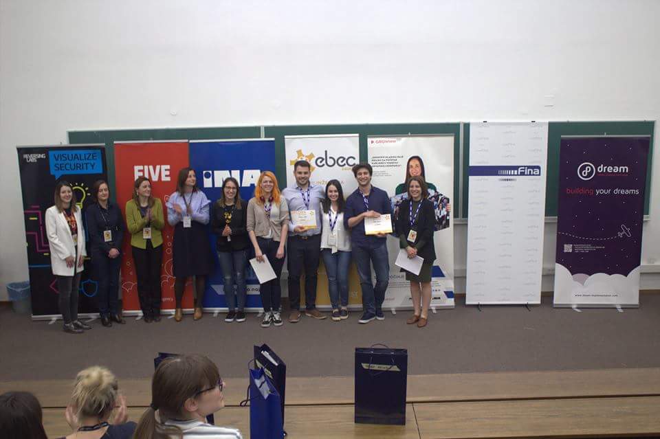 Čestitke timu Limbizam za dva dana inovatinih ideja i rješenja! Sretan put u Graz! #ebeczagreb