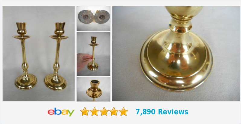APRILANTIQUES's tweet image. A PAIR OF SMALL SOLID #BRASS #CANDLESTICKS WITH #DRIPTRAYS ~ ATTRACTIVE EXAMPLE ! ebay.co.uk/itm/A-PAIR-OF-…