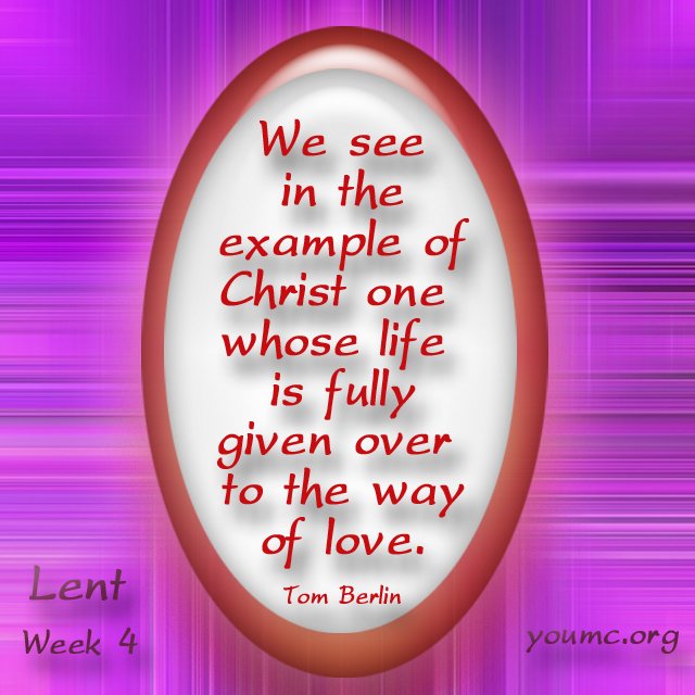 YorkOgunquit's tweet image. Lent-We see in the example of Christ one whose life is fully given over to the way of love.-Tom Berlin, Restored
#youmc #RethinkChurch #Lent