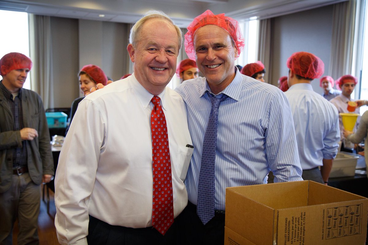 All smiles packing meals for <a href="/Rise2030/">Rise Against Hunger</a> with Randy Russell, <a href="/RussellGroupDC/">The Russell Group</a>. Happy to join you on the Hill anytime to fight hunger!