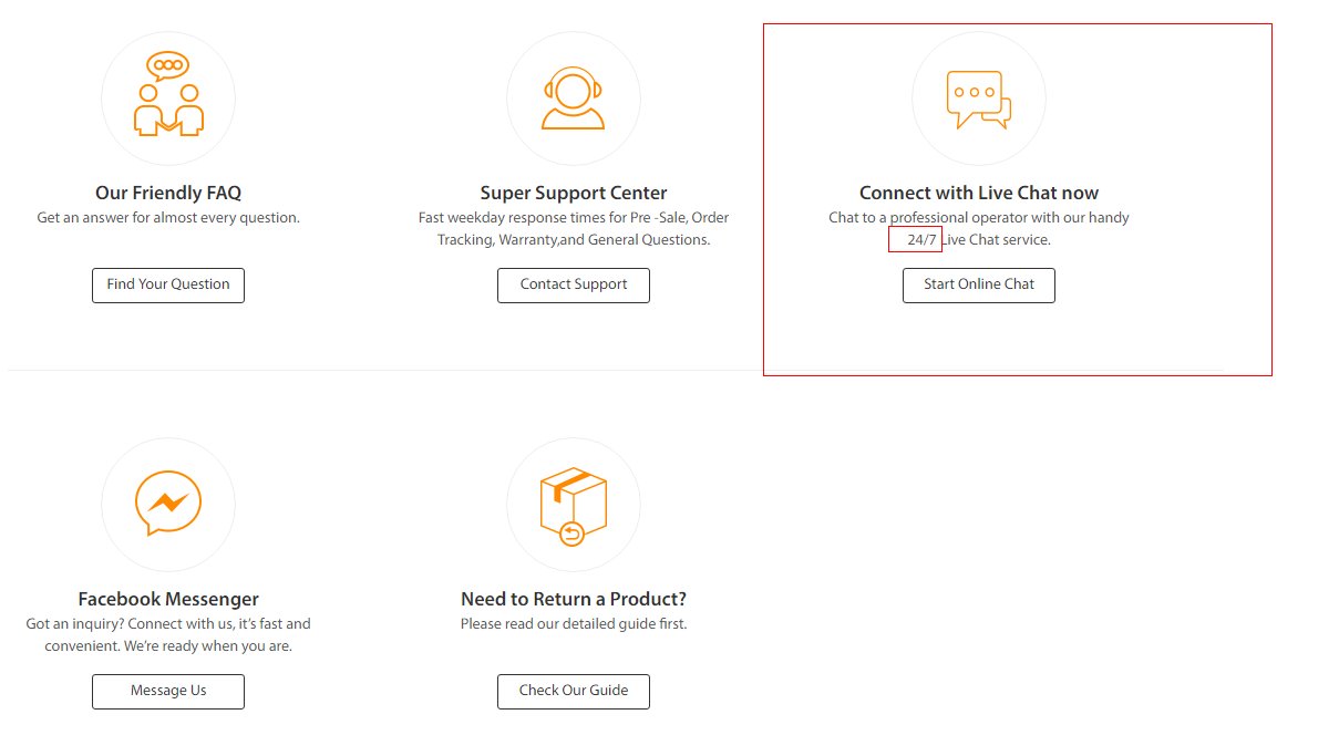 gearbest new support thread
