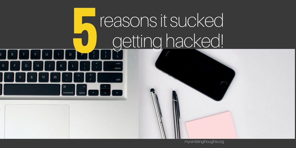 #ShowMeYours <a href="/webmdiva/">webmdiva</a> <a href="/cmoundslclouds/">CMOUNDS&LCLOUDS</a> I'm back, bitches!! Missed u! 5 Reasons It Absolutely Sucked Getting Hacked. bit.ly/2nDLsJK