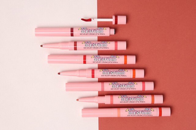 moonseherex_'s tweet photo. แจกꈍꈊꈍ 3CE x studio Velvet cream lip &amp; pencil เลือกสีเองได้
กติกา ≫ รีทวิตนี้ + ฟอลโล่ว❁
— แจกเมื่อยอดฟอลโลเว่อร์ครบ 1k —
#HowtoPerfect https://t.co/416hI33VNm