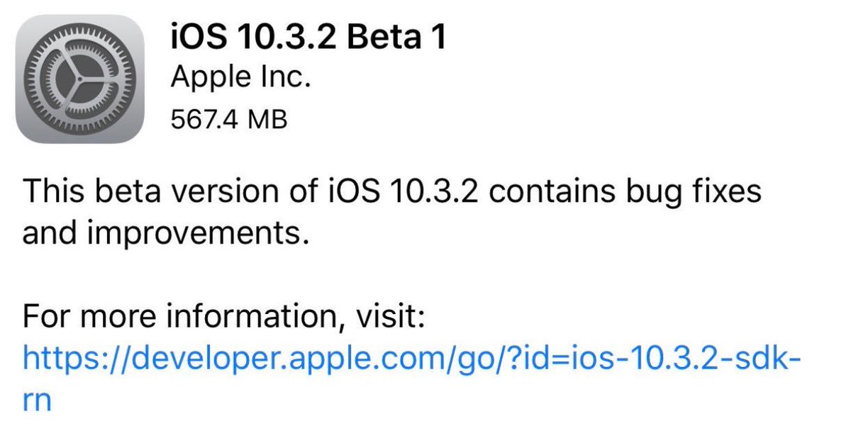 _iOSHelp_'s tweet image. This beta also seems to come in around at about 567MB but varies by device.