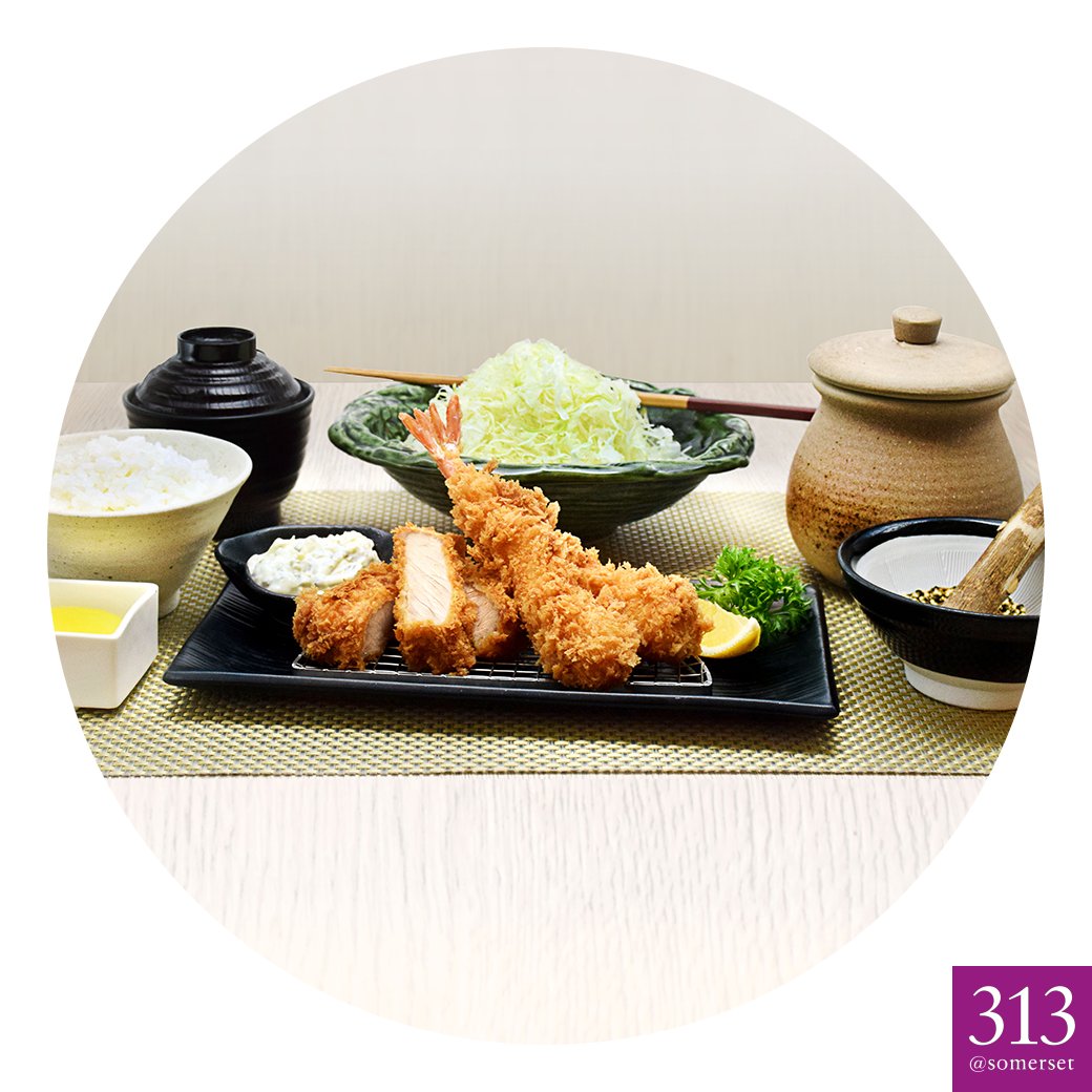 Get set for Saboten’s (B2-02/03) newest weekday lunch sets, exclusively at the 313@somerset branch!