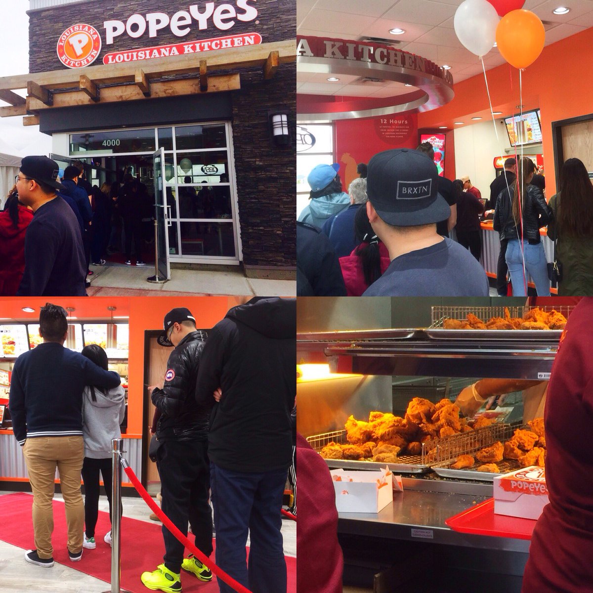 DeniseHenwood's tweet photo. We @JohnFHenwood ❤ you in #Vegas, now great #eats in #Calgary #Evanston! Ty @PopeyesCA great #food & #customerservice #yyc #yyceats #cluckme https://t.co/CD2etZgeQq