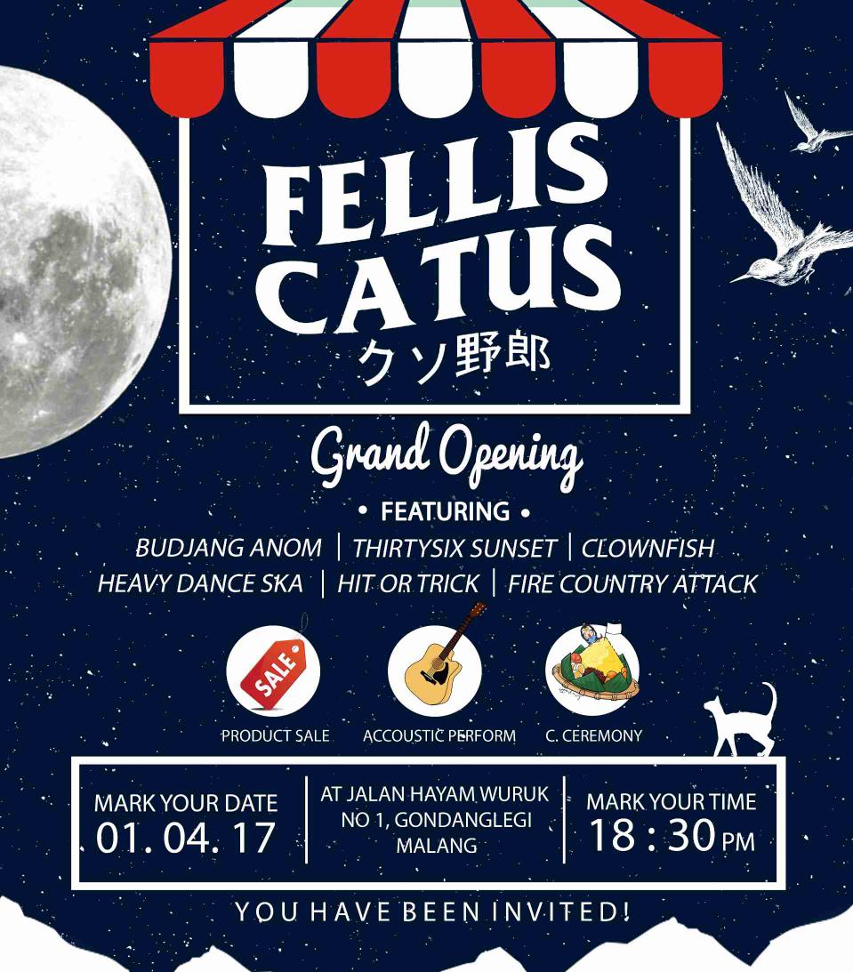 36SunsetID's tweet image. Mark your date guys 01-04-17 come and join with us @FellisCatCloth #thirtysix #time #punk #poppunkmalang #acoustic