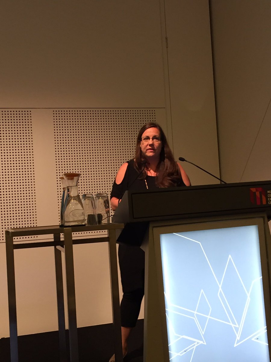 Listening to <a href="/skyejduncan/">Skye Duncan</a> of #GlobalDesigningCities at <a href="/Connect_AU/">CONNECT</a> forum in <a href="/cityofmelbourne/">City of Melbourne</a> ... "technology shapes the cities we want".