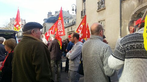 200 manifestants au rassemblement unitaire des retraités devant la préfecture de #Dijon #CGT