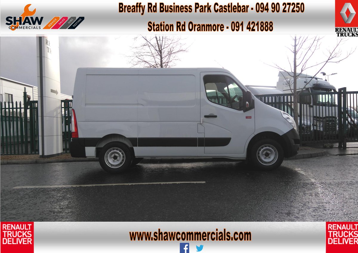 Shaw_Commercial's tweet photo. Renault Master L1H1 #ShortWheelBase from #RenaultTrucks Available from @Shaw_Commercial Call Tom on 0876007776 https://t.co/khsfIXXwew
