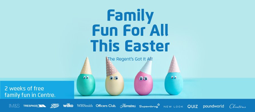 DestSpace's tweet image. Easter Family Fun at The Regent Centre, Hamilton