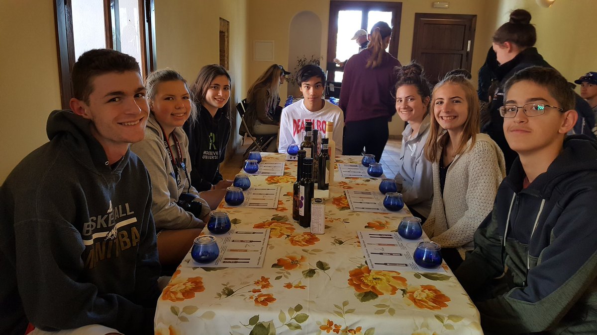 mcmurrayvmc's tweet photo. Learning all about olive oil outside of Seville #Basilippo @icvmcwpg #vmcSpain https://t.co/JZ5zZR5oww