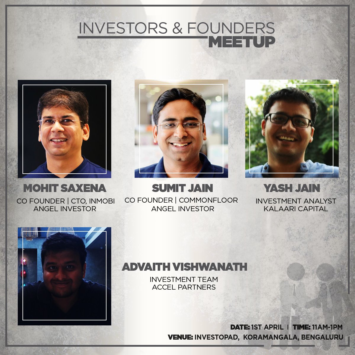 hellomeets's tweet photo. Have you booked ur seats for #HelloInvestors💰in Bengaluru yet? Don't miss out! Register here: https://t.co/Ub8UDhBuhm https://t.co/lP7YFn1Eyc