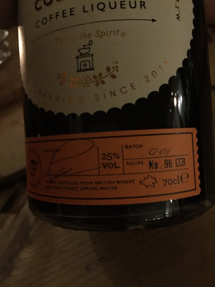 The new <a href="/ConkerSpirit/">Conker Spirit</a> #ColdBrew is pretty fab. Might have kept me awake all night though...