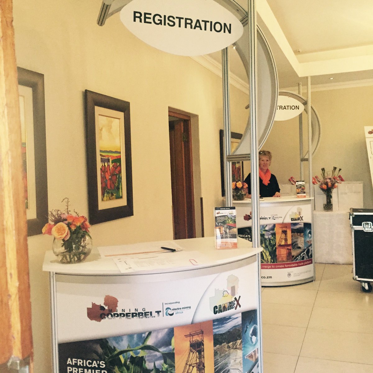 CBMTEC's tweet photo. Ready to welcome exhibitors for our 2017 briefing #caminex #cbmtec https://t.co/yWkgLP96aw