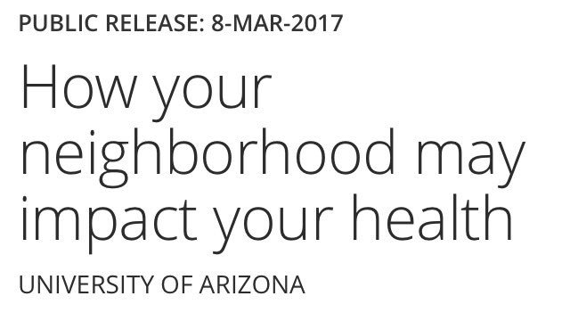 Stuff_by_Craig's tweet photo. How where you live affects your health: https://t.co/J0fUw8eekl [#health #parks #nature]
_______________________ https://t.co/aifRgZNgdI
