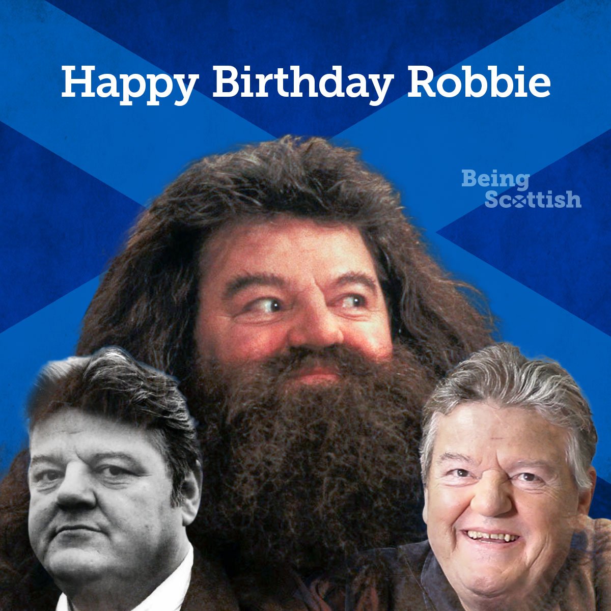 Happy birthday to Rutherglen-born actor Robbie Coltrane who is 67 today 