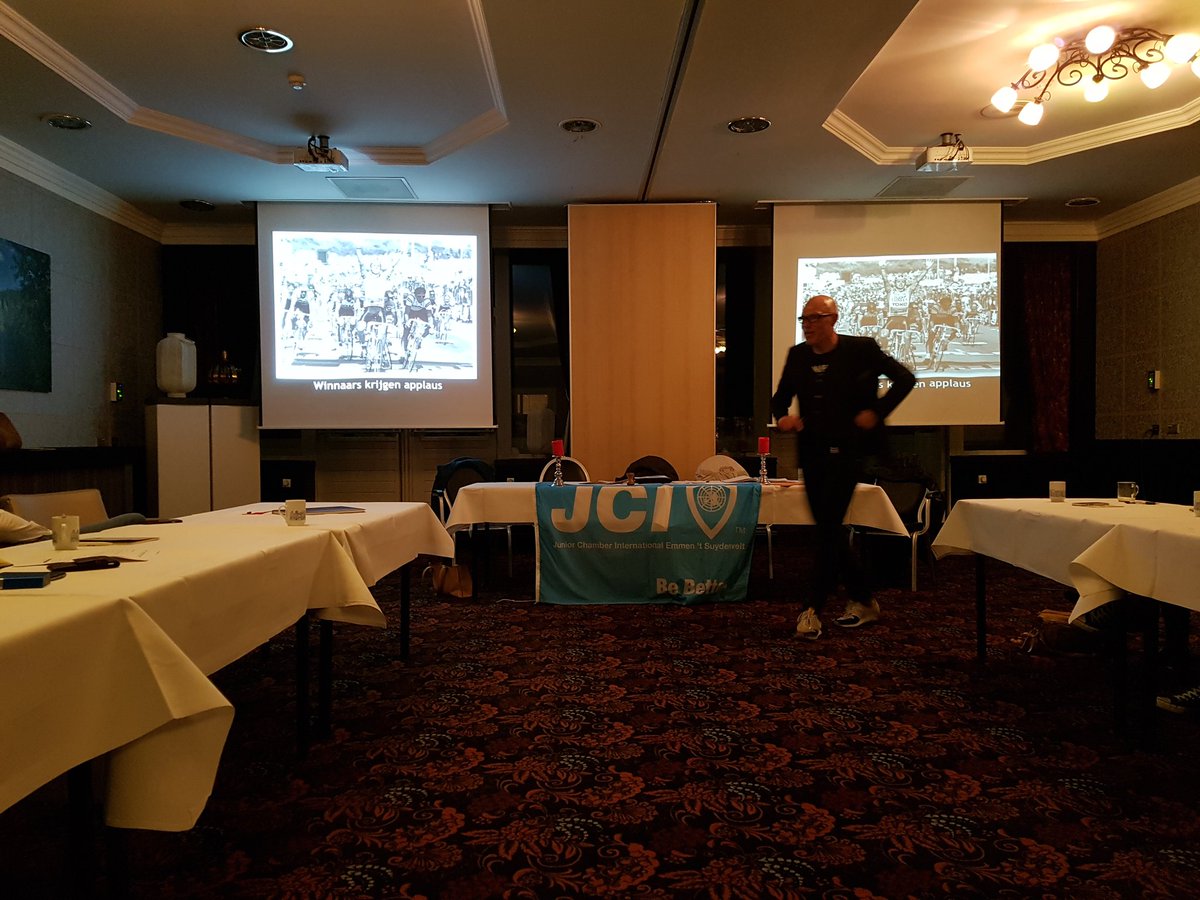 Vandaag gewoon weer #derrrannn! Na een heel leuke bijeenkomst van <a href="/JCIEmmen/">JCI Emmen</a>  gusteravond met #meesterknecht @gertjakobs64