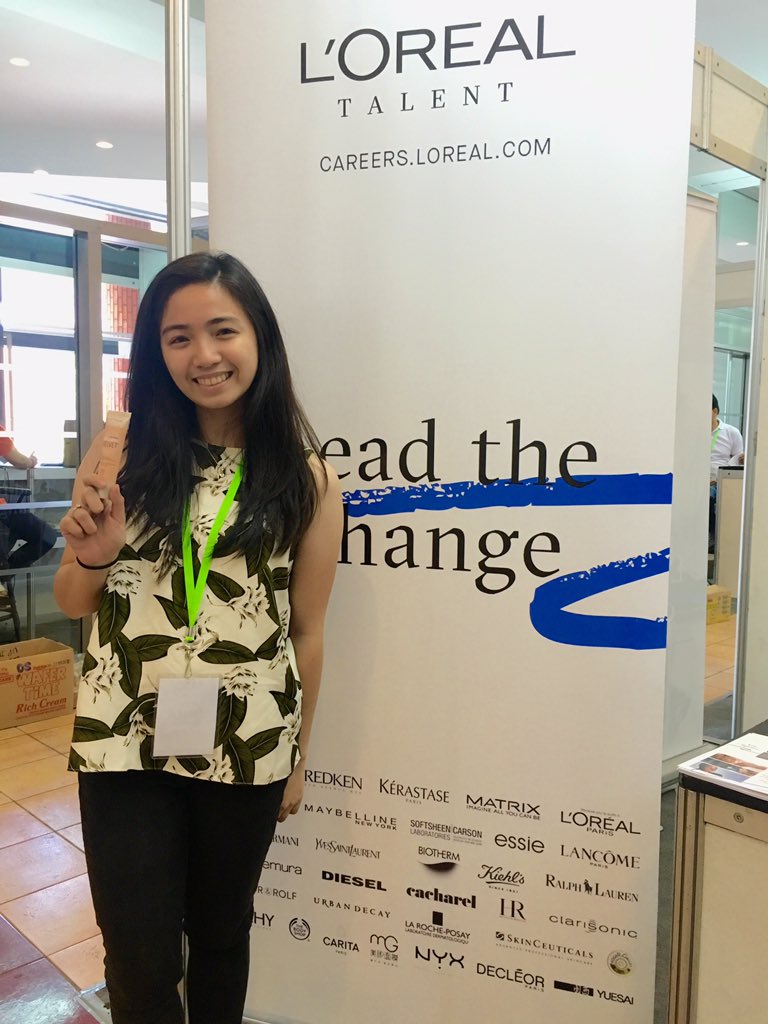 ynnaabigail's tweet image. LOreal is at the UJF! They are giving away free Loreal products. Visit their booth today! #LOrealTalent #LOrealPH