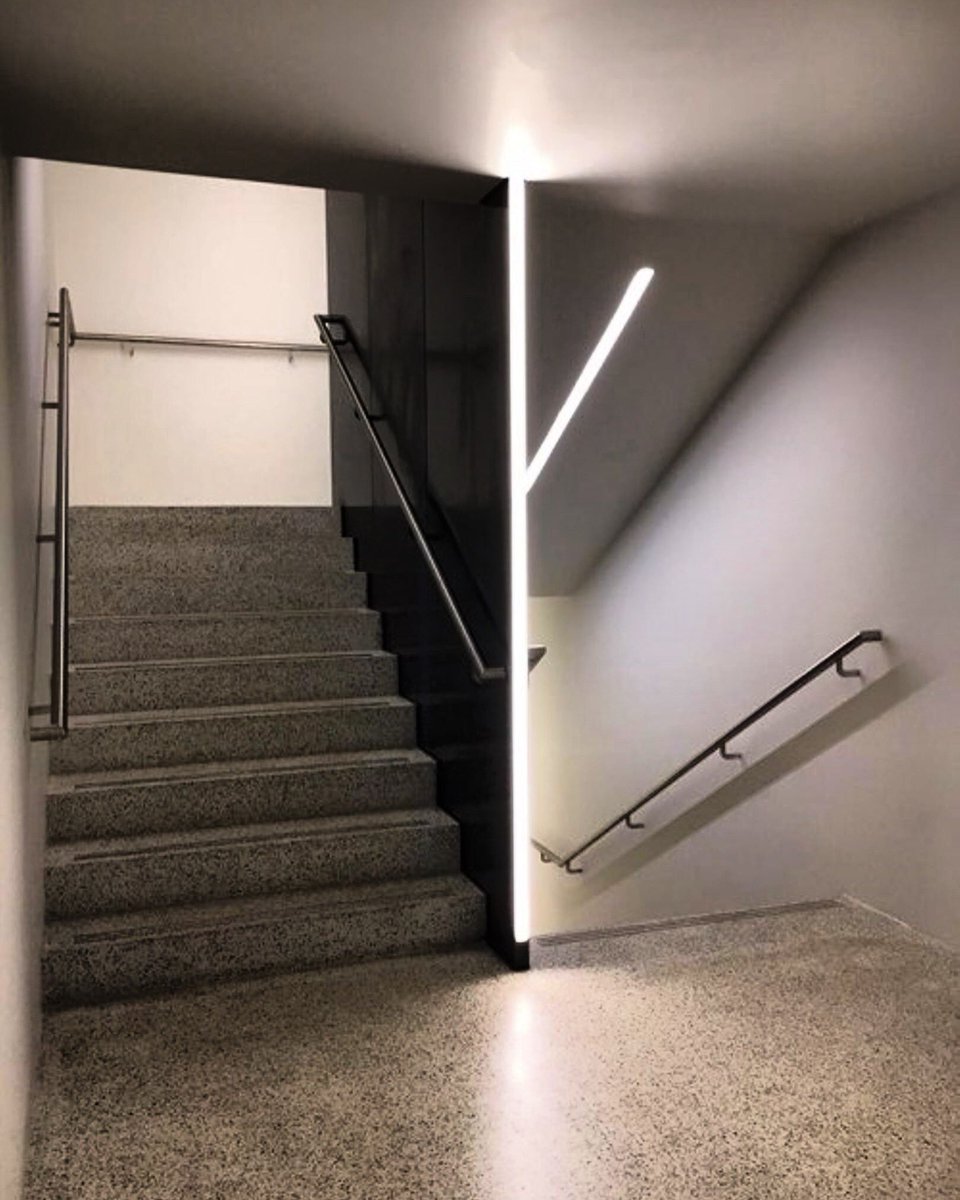 #Throwbackthursday to when the new Design Museum in London opened its doors. Even the stairwells were carefully designed by John Pawson!
