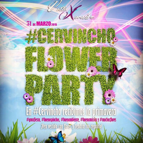 HRVillaXarahiz's tweet photo. ¿Necesitas un plan para empezar el #FinDeSemana?
Este #Viernes damos la bienvenida a la #Primavera con el #CervinchoFlowerParty https://t.co/ta0vCOWiJd