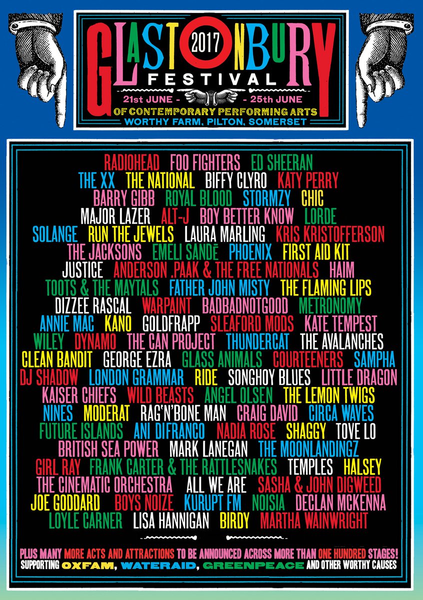 Image result for Glastonbury Festival 2017