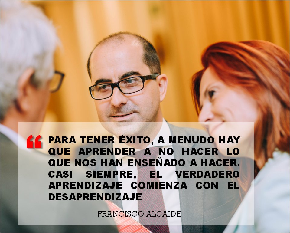 «Desaprender la mayor parte de las cosas que nos han enseñado
es más importante que aprender»... 📝 #coaching #rrhh
ln.is/franciscoalcai…