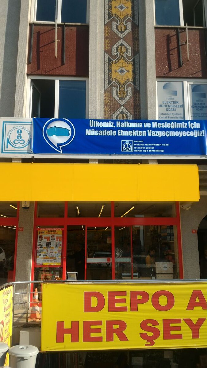 #HAYIR çalışmalarına tahammülsüzlük ve saldırılar sürüyor. Burası İstanbul Kartal temsilciliğimiz