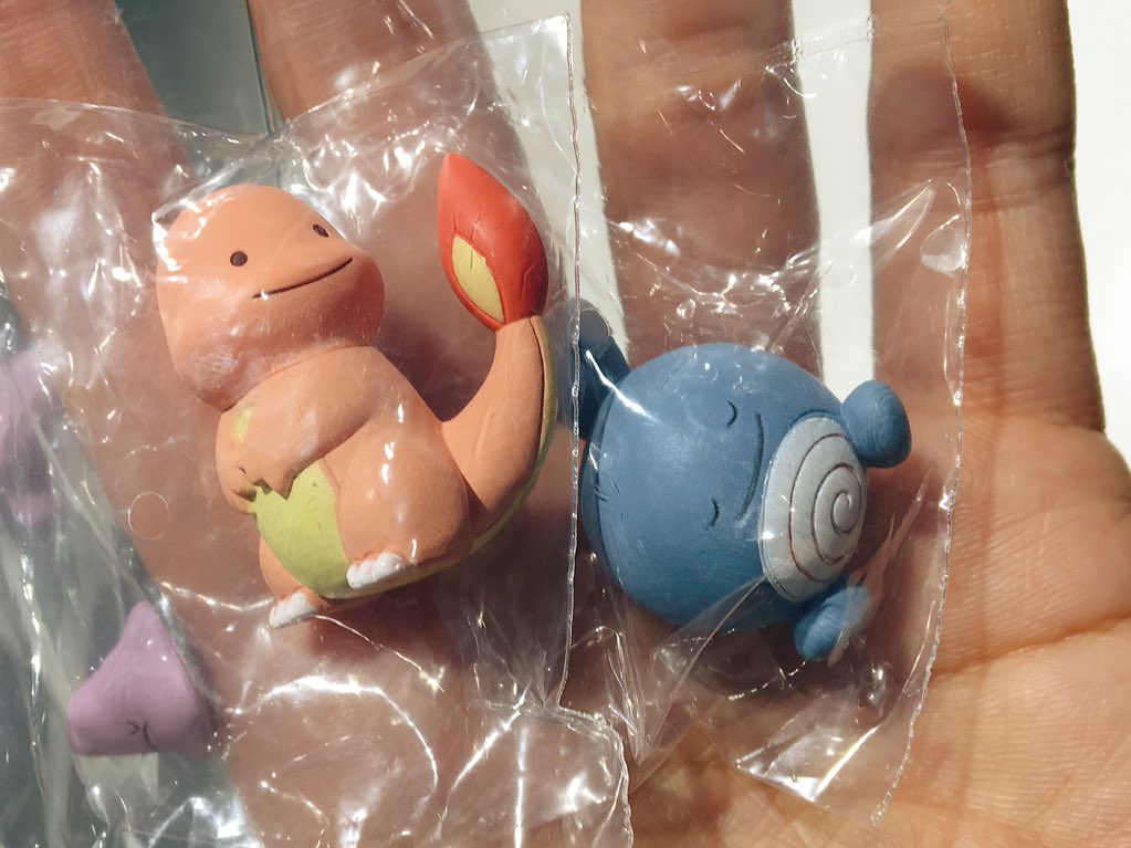 ぼく 雑メモ へんしんメタモンガチャしまくってきた ヒトカゲ2匹とニョロモ2匹が被ったのですが 誰かフシギダネ ロコンと ピチューでも 被ってる人いませんか T Co Smvgaq671f Twitter